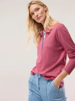 Poloshirt Strukturmuster