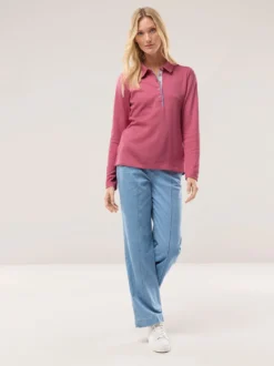 Poloshirt Strukturmuster