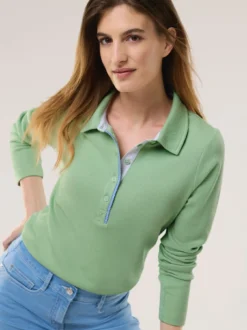 Poloshirt Strukturmuster