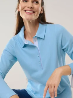 Poloshirt Strukturmuster