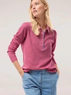 Poloshirt Strukturmuster
