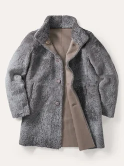 Premium Lammfell Wendemantel