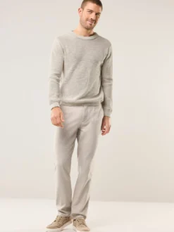 Premium Leinen-Pullover
