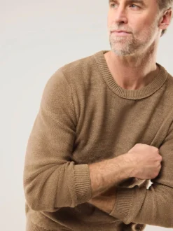 Premium Leinen-Pullover