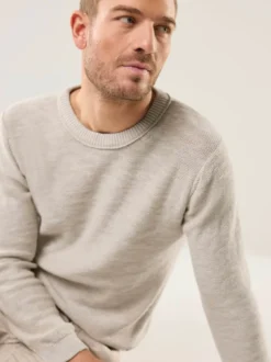 Premium Leinen-Pullover
