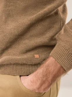 Premium Leinen-Pullover