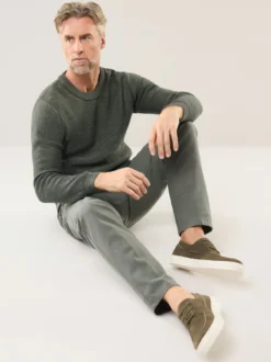 Premium Leinen-Pullover