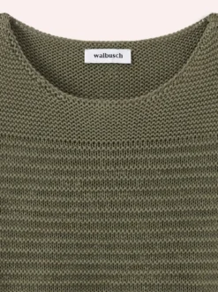 Pullover aus Bändchengarn