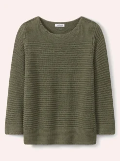 Pullover aus Bändchengarn