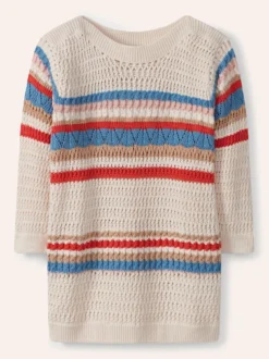 Pullover im Häkel-Look