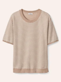 Pullover in Bicolor-Optik