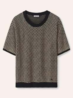Pullover in Bicolor-Optik