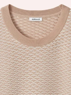 Pullover in Bicolor-Optik
