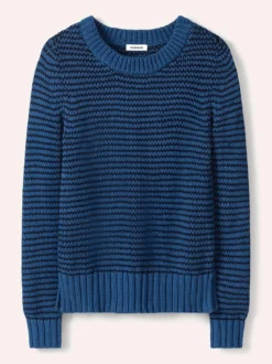 Pullover mit dezentem Streifen