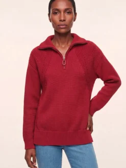 Pullover mit Troyerkragen