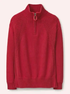 Pullover mit Troyerkragen
