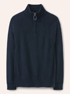 Pullover mit Troyerkragen