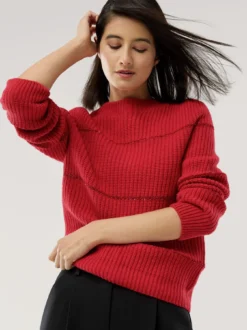 Pullover Paillettenstreifen