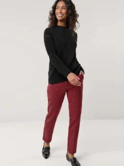 Pullover Paillettenstreifen