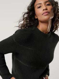 Pullover Paillettenstreifen