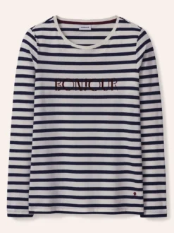 Ringelshirt Bonjour