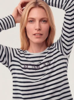 Ringelshirt Bonjour