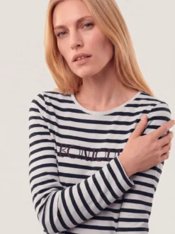Ringelshirt Bonjour