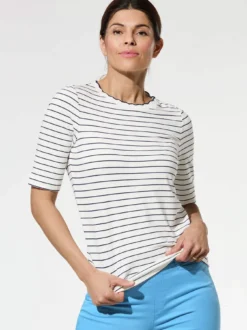 Ringelshirt Wellenband
