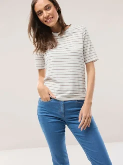 Ringelshirt Wellenband