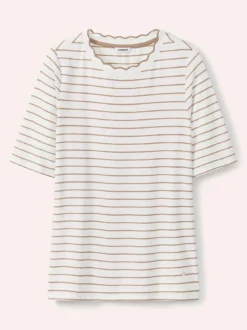 Ringelshirt Wellenband
