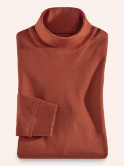 Rollkragen-Shirt