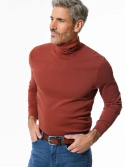 Rollkragen-Shirt