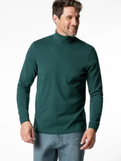 Rollkragen-Shirt