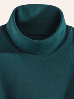 Rollkragen-Shirt