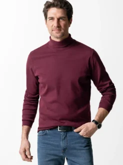 Rollkragen-Shirt