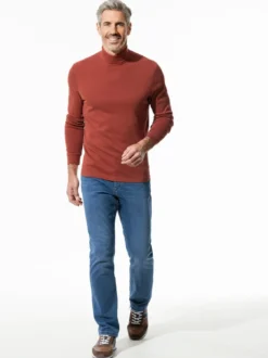 Rollkragen-Shirt