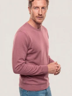Rundhals-Pullover Merino Extrafein