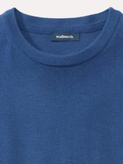 Rundhals-Pullover Merino Extrafein