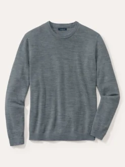 Rundhals-Pullover Merino Extrafein