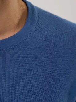 Rundhals-Pullover Merino Extrafein