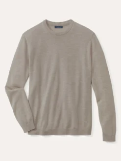 Rundhals-Pullover Merino Extrafein