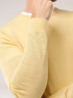 Rundhals-Pullover Merino Extrafein