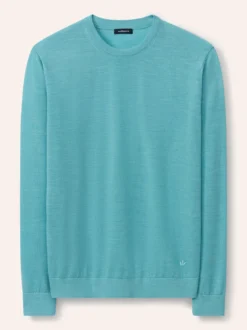 Rundhals-Pullover Merino Extrafein