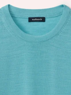 Rundhals-Pullover Merino Extrafein