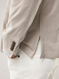 Sakko aus Microvelours