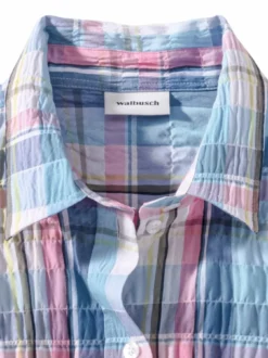 Seersucker Hemdbluse