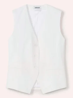 Seersucker Weste