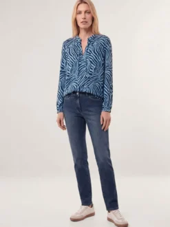 Shirtbluse aus Baumwollmix