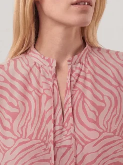 Shirtbluse aus Baumwollmix