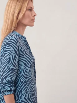Shirtbluse aus Baumwollmix